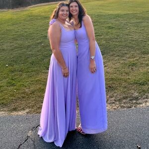 Lavender Bridesmaid Dress